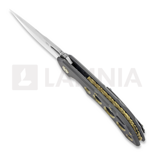 Olamic Cutlery Wayfarer 247 M390 Drop Point folding knife