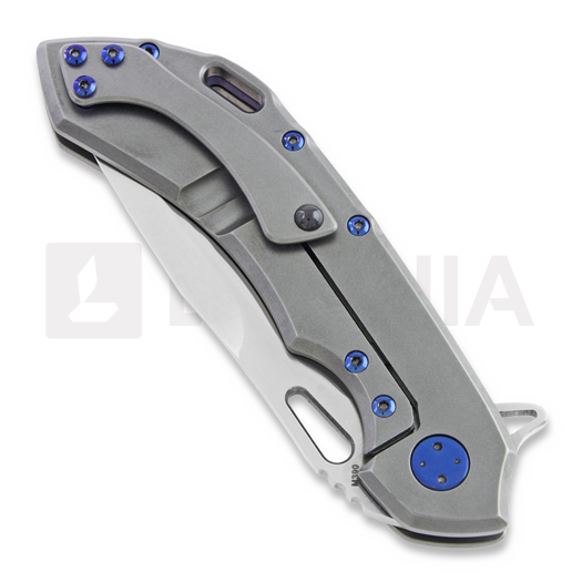 Olamic Cutlery Wayfarer 247 M390 Drop Point folding knife