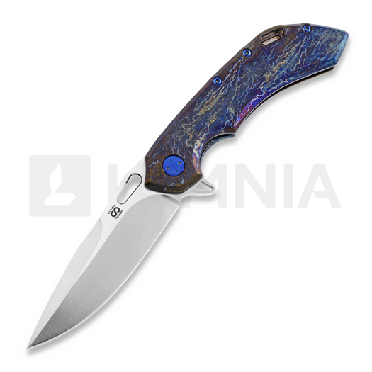 Olamic Cutlery Wayfarer 247 M390 Drop Point összecsukható kés
