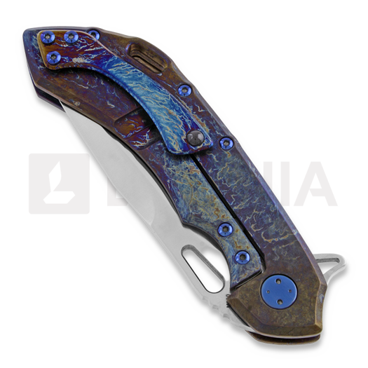 Olamic Cutlery Wayfarer 247 M390 Drop Point folding knife
