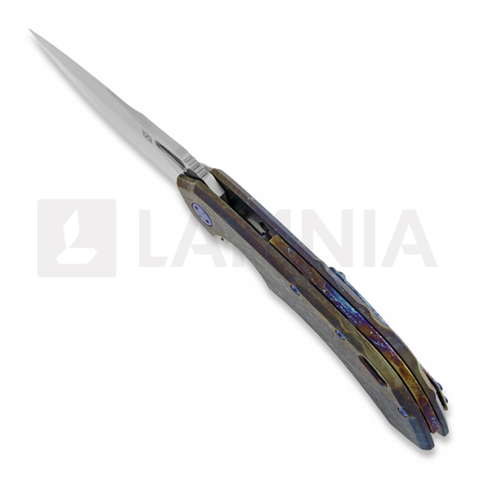 Olamic Cutlery Wayfarer 247 M390 Drop Point folding knife