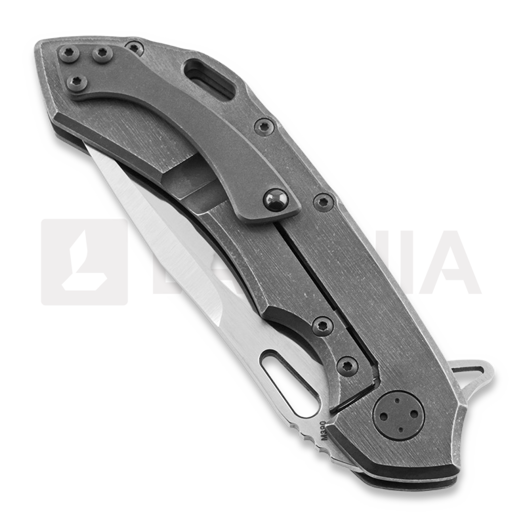 Olamic Cutlery Wayfarer 247 M390 Drop Point Hollow kääntöveitsi