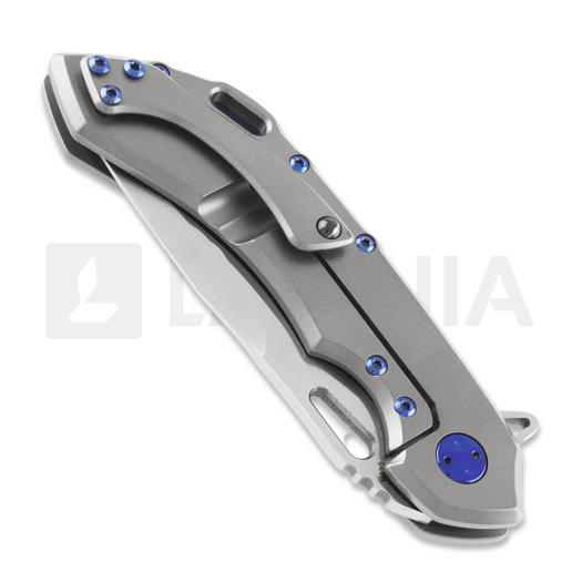 Olamic Cutlery Wayfarer 247 M390 Drop Point sulankstomas peilis