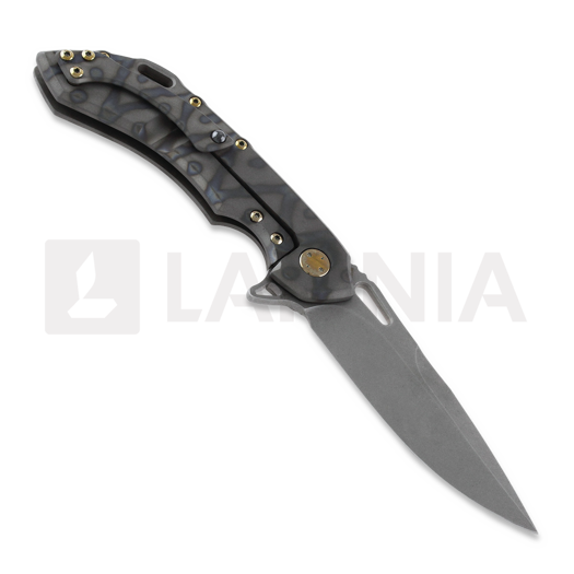 Olamic Cutlery Wayfarer 247 M390 Drop Point sulankstomas peilis