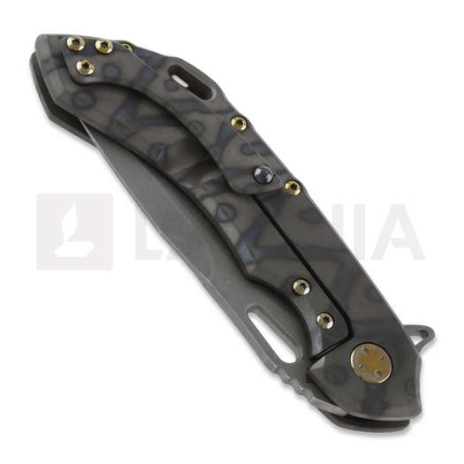 Olamic Cutlery Wayfarer 247 M390 Drop Point kääntöveitsi