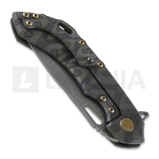 Olamic Cutlery Wayfarer 247 M390 Drop Point sulankstomas peilis