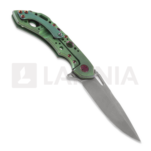Olamic Cutlery Wayfarer 247 M390 Drop Point sulankstomas peilis
