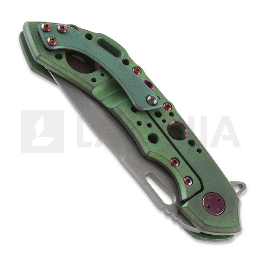 Olamic Cutlery Wayfarer 247 M390 Drop Point sulankstomas peilis