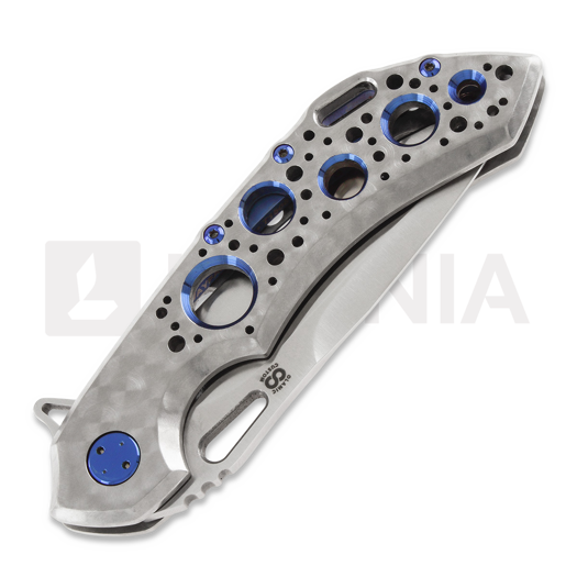 Olamic Cutlery Wayfarer 247 M390 Drop Point sulankstomas peilis