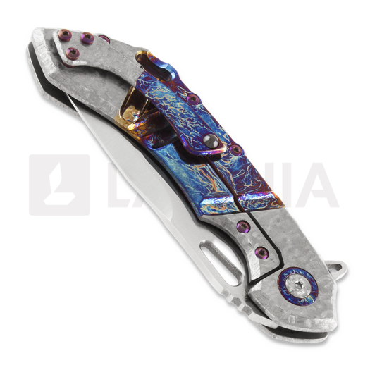Olamic Cutlery Wayfarer 247 M390 Drop Point sulankstomas peilis