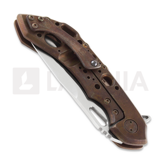Olamic Cutlery Wayfarer 247 M390 Drop Point sulankstomas peilis