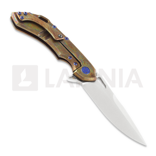 Olamic Cutlery Wayfarer 247 M390 Drop Point sulankstomas peilis