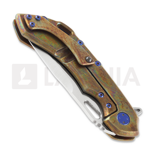 Olamic Cutlery Wayfarer 247 M390 Drop Point sulankstomas peilis