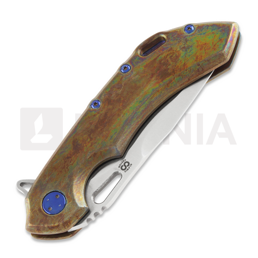 Olamic Cutlery Wayfarer 247 M390 Drop Point sulankstomas peilis