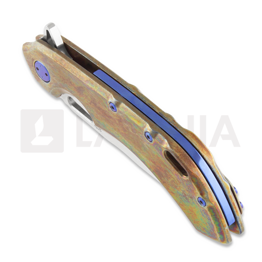 Olamic Cutlery Wayfarer 247 M390 Drop Point sulankstomas peilis