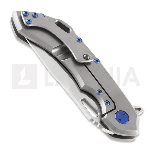 Olamic Cutlery Wayfarer 247 M390 Drop Point sulankstomas peilis