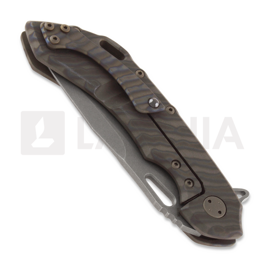 Olamic Cutlery Wayfarer 247 M390 Drop Point kääntöveitsi