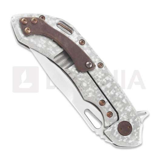 Olamic Cutlery Wayfarer 247 M390 Drop point sulankstomas peilis