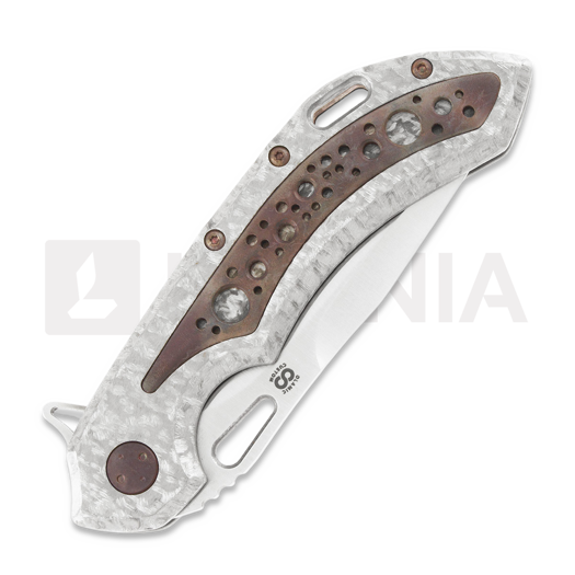 Olamic Cutlery Wayfarer 247 M390 Drop point kääntöveitsi