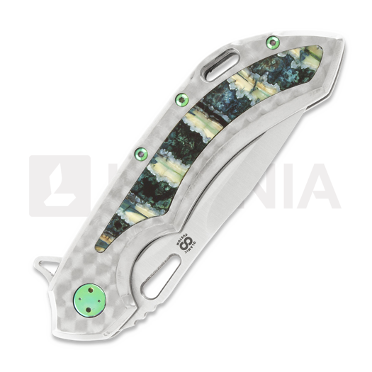 Olamic Cutlery Wayfarer 247 M390 Drop point kääntöveitsi
