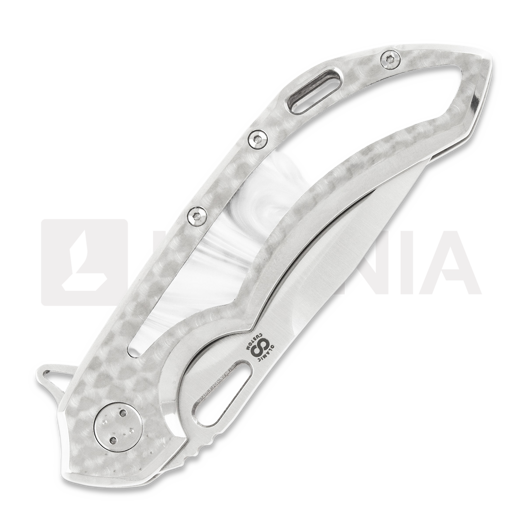 Olamic Cutlery Wayfarer 247 M390 Drop point sulankstomas peilis