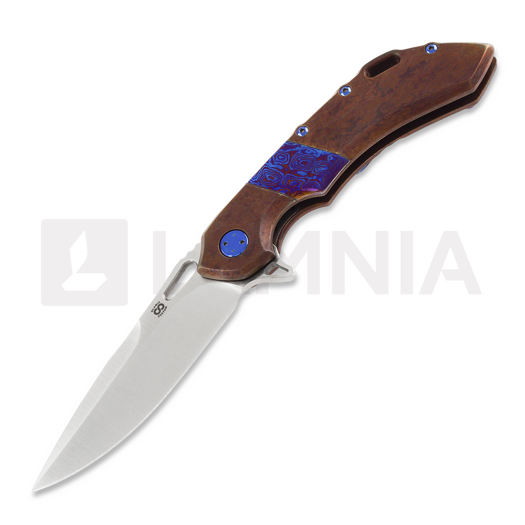 Nóż składany Olamic Cutlery Wayfarer 247 M390 Drop Point Isolo Special