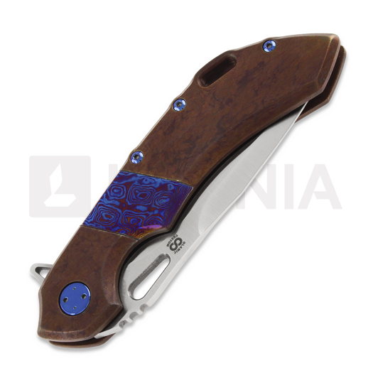 Olamic Cutlery Wayfarer 247 M390 Drop Point Isolo Special foldekniv