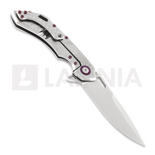 Olamic Cutlery Wayfarer 247 M390 Drop Point Isolo Special sulankstomas peilis