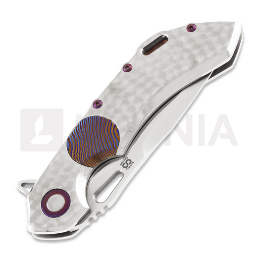 Olamic Cutlery Wayfarer 247 M390 Drop Point Isolo Special sulankstomas peilis