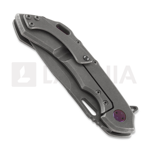 Olamic Cutlery Wayfarer 247 M390 Drop Point Isolo Special foldekniv