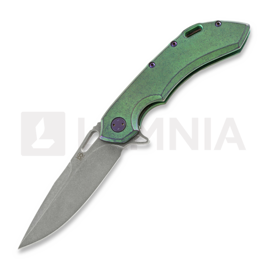 Olamic Cutlery Wayfarer 247 M390 Drop Point T1391 접이식 나이프