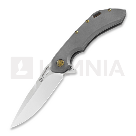 Olamic Cutlery Wayfarer 247 M390 Drop Point T1392 折叠刀