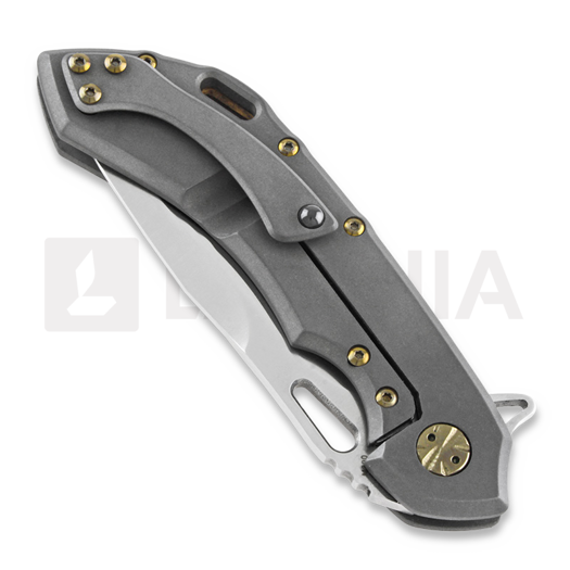 Olamic Cutlery Wayfarer 247 M390 Drop Point T1392 sulankstomas peilis