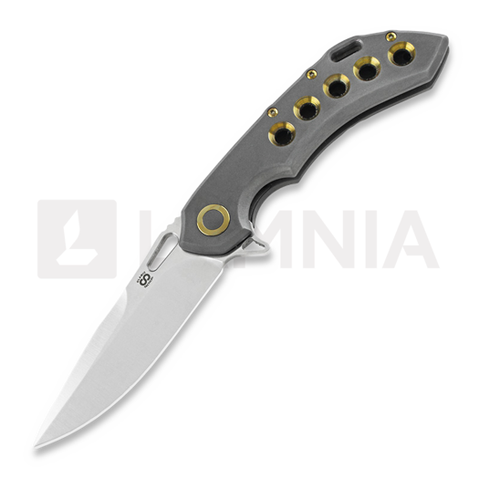 Olamic Cutlery Wayfarer 247 M390 Drop Point T1397 kääntöveitsi