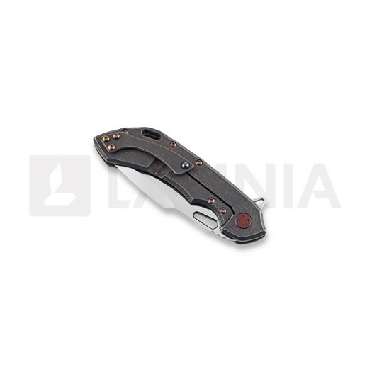 Olamic Cutlery Wayfarer 247 M390 Harpoon folding knife