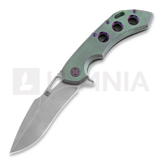 Olamic Cutlery Wayfarer 247 M390 Harpoon 접이식 나이프
