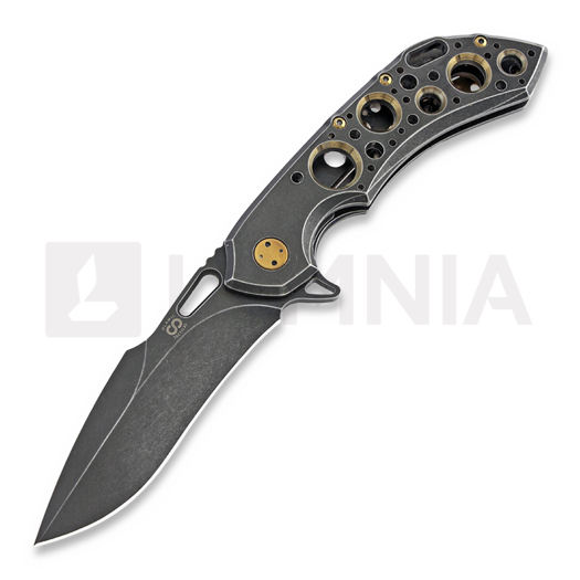 Olamic Cutlery Wayfarer 247 M390 Harpoon 접이식 나이프