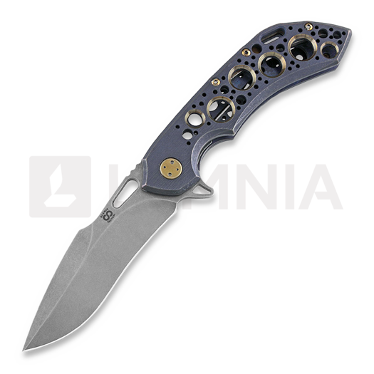 Olamic Cutlery Wayfarer 247 M390 Harpoon 접이식 나이프