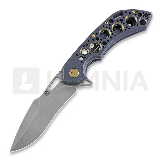 Olamic Cutlery Wayfarer 247 M390 Harpoon kääntöveitsi