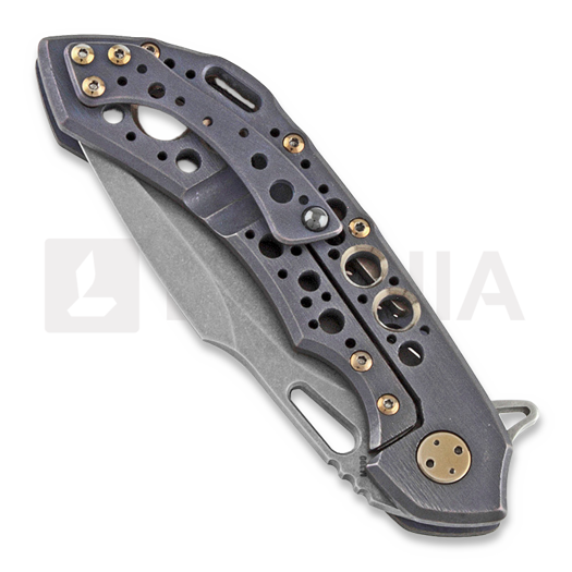 Olamic Cutlery Wayfarer 247 M390 Harpoon kääntöveitsi