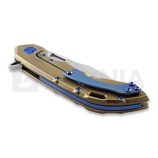 Olamic Cutlery Wayfarer 247 M390 Harpoon sulankstomas peilis