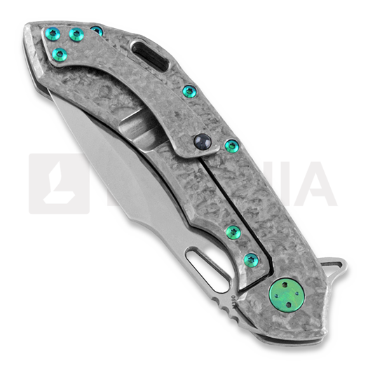 Olamic Cutlery Wayfarer 247 M390 Harpoon kääntöveitsi