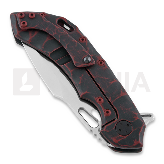 Olamic Cutlery Wayfarer 247 M390 Harpoon sulankstomas peilis