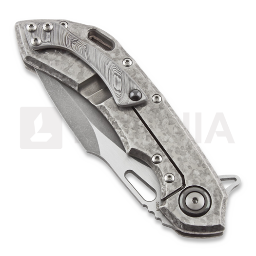 Olamic Cutlery Wayfarer 247 M390 Harpoon sulankstomas peilis