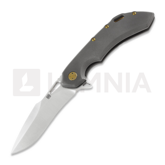 Saliekams nazis Olamic Cutlery Wayfarer 247 M390 Harpoon
