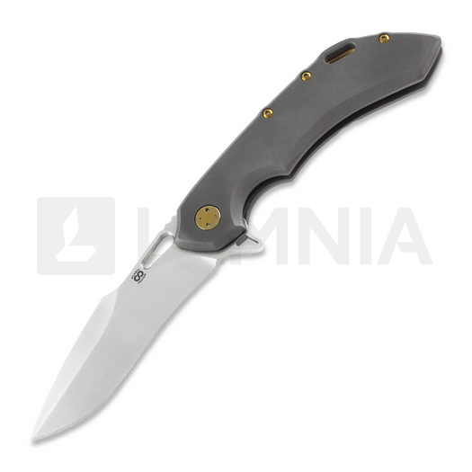 Olamic Cutlery Wayfarer 247 M390 Harpoon összecsukható kés