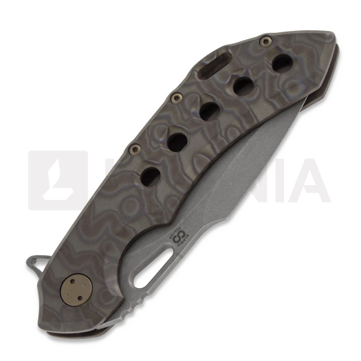 Olamic Cutlery Wayfarer 247 M390 Harpoon kääntöveitsi