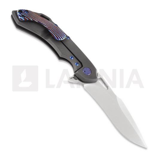 Olamic Cutlery Wayfarer 247 M390 Harpoon sulankstomas peilis