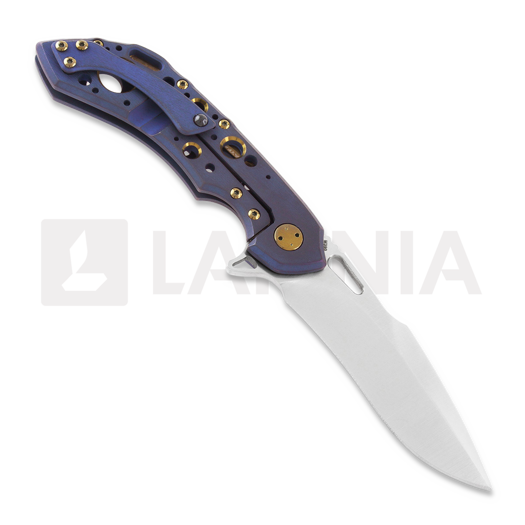 Olamic Cutlery Wayfarer 247 M390 Harpoon sulankstomas peilis