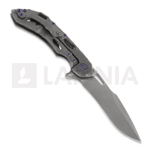Olamic Cutlery Wayfarer 247 M390 Harpoon sulankstomas peilis